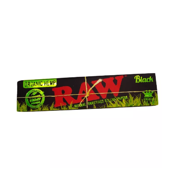 Raw Black Organic Hemp King Size Basta De Lobby Grow Shop